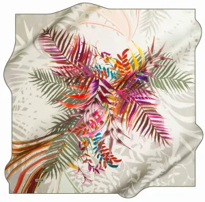 Aker Nature Green Silk Scarf Nalada