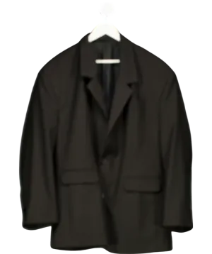ALL. Black Blazer With Pocket Detail UK L