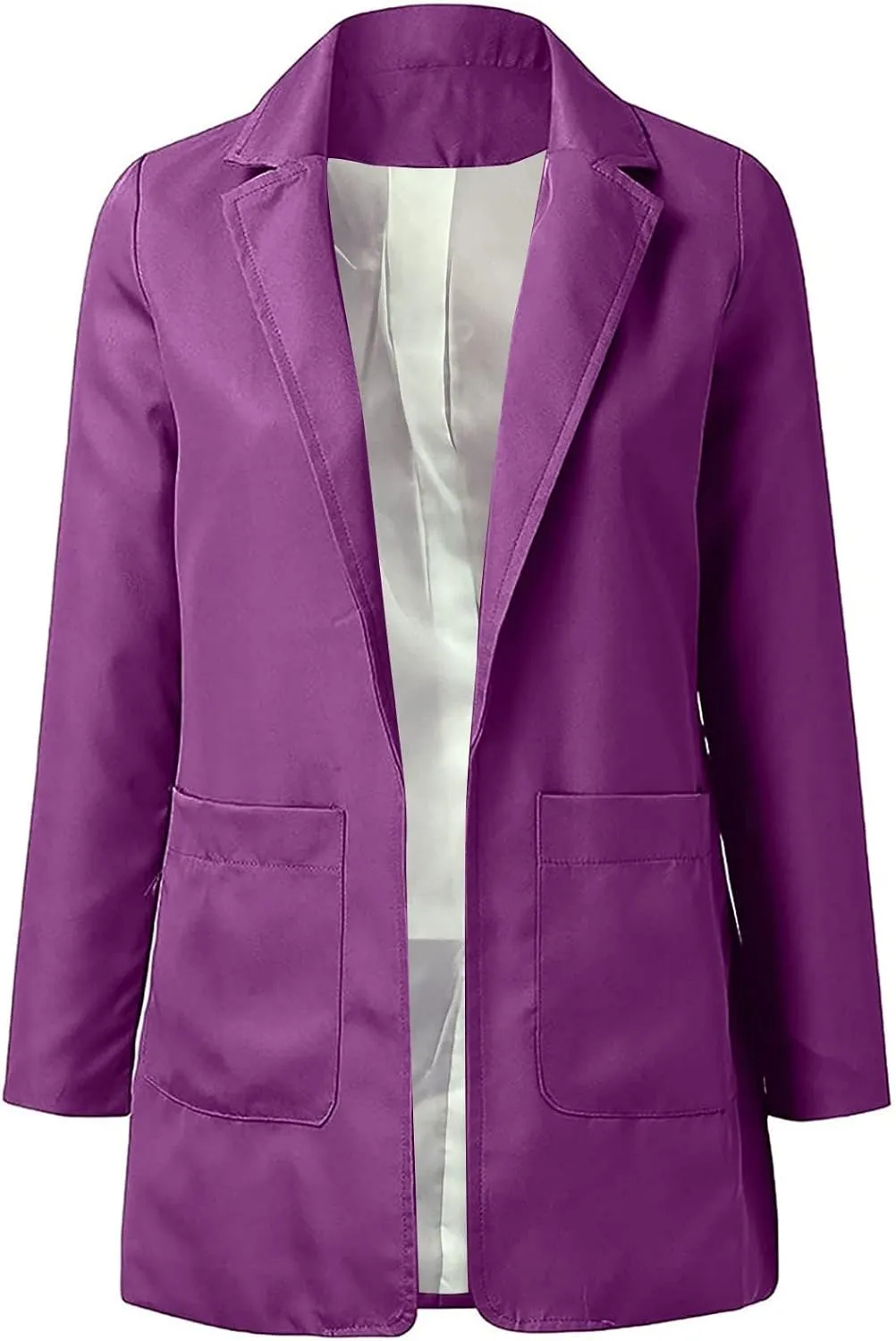 Blazers for Women Long Sleeve Casual Business Suit Jacket Plaid Coat Dressy Jacket Plus Work Office Blazer Outerwear