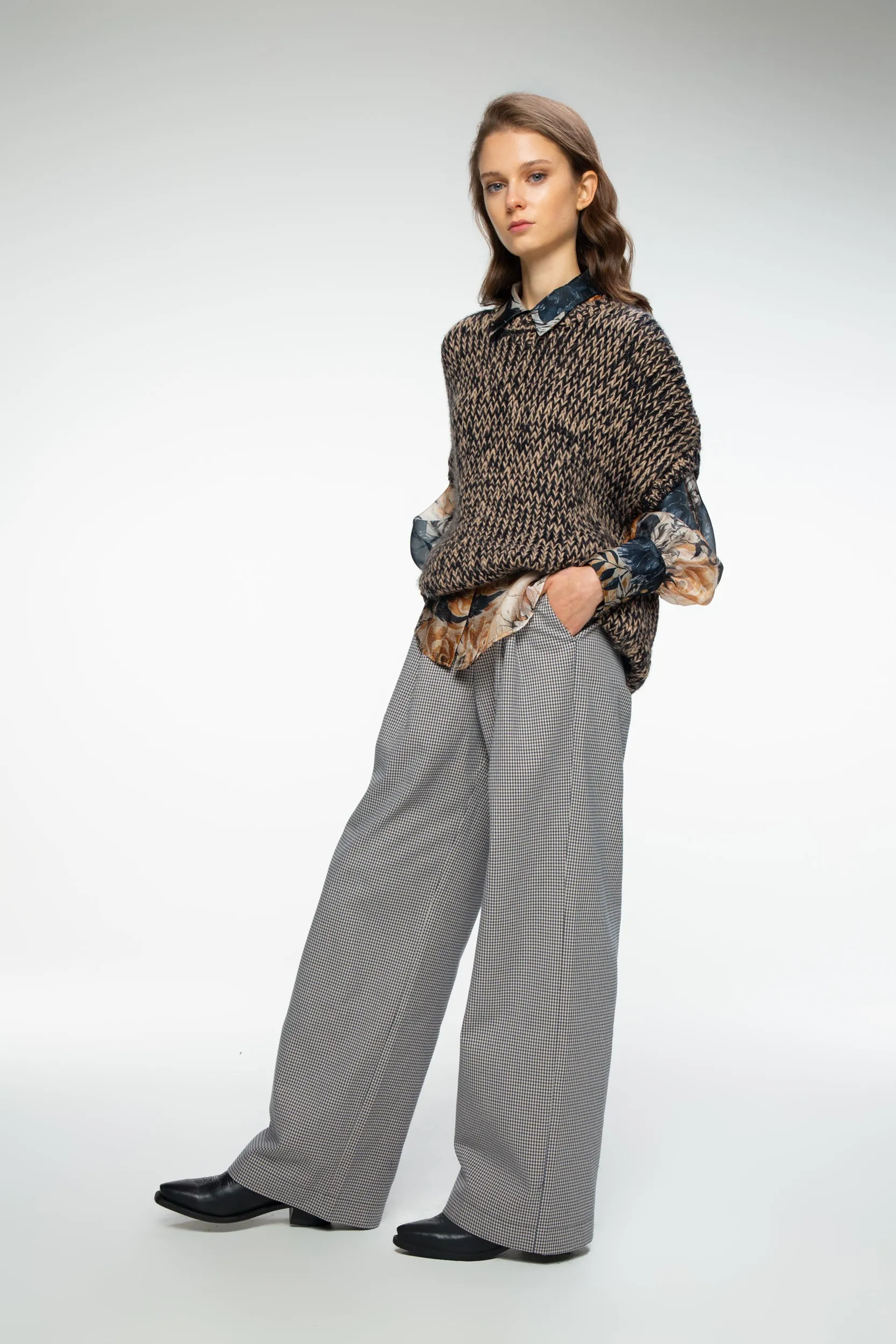 Chiffon Women's Blouse Laura, Multicolor