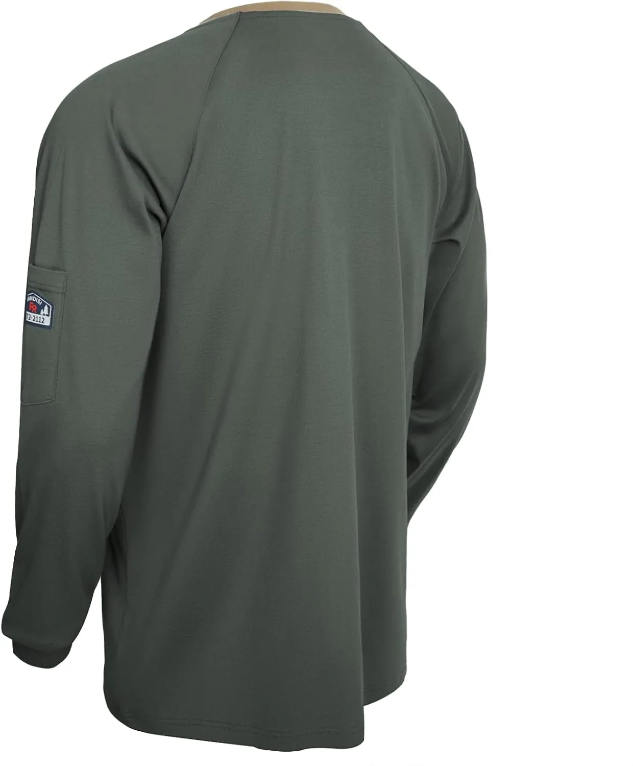 FR Shirts for Men NFPA2112 Flame Resistant Shirts 5.5oz Light Weight Long Sleeve Fire Retardant Shirts