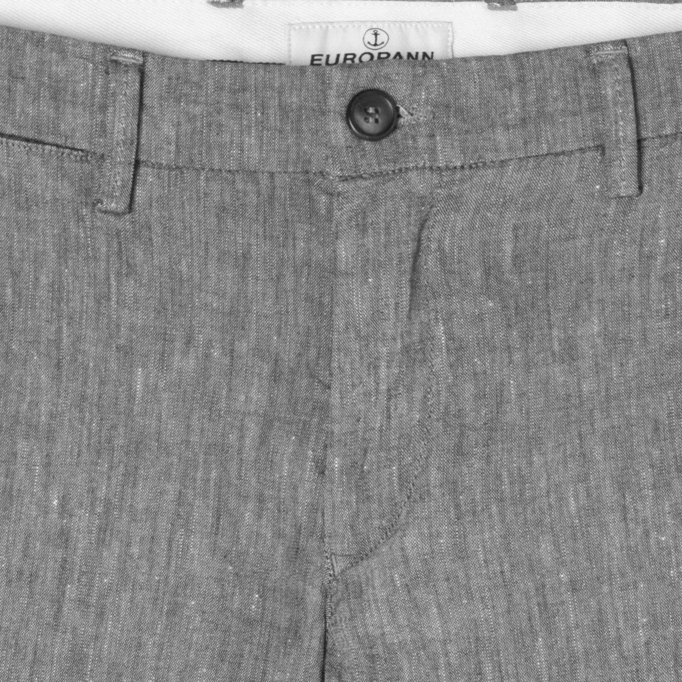 Gordon Linen Chino Pant: Grey