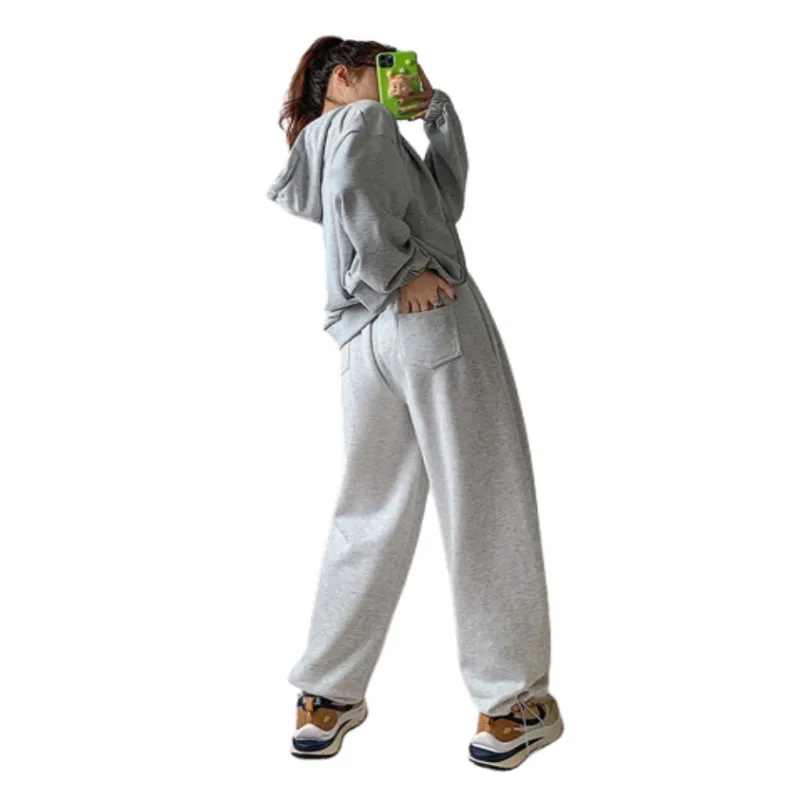 High Waist Loose Wide Leg Trousers