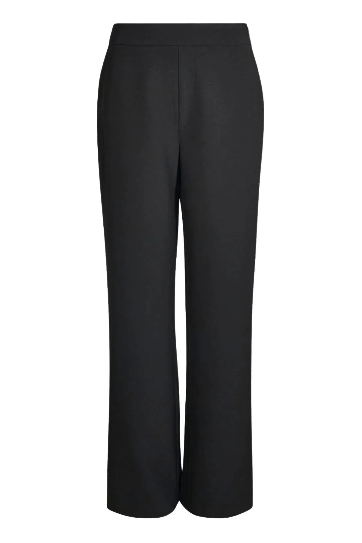 High Waist Wide Leg Smart Trousers