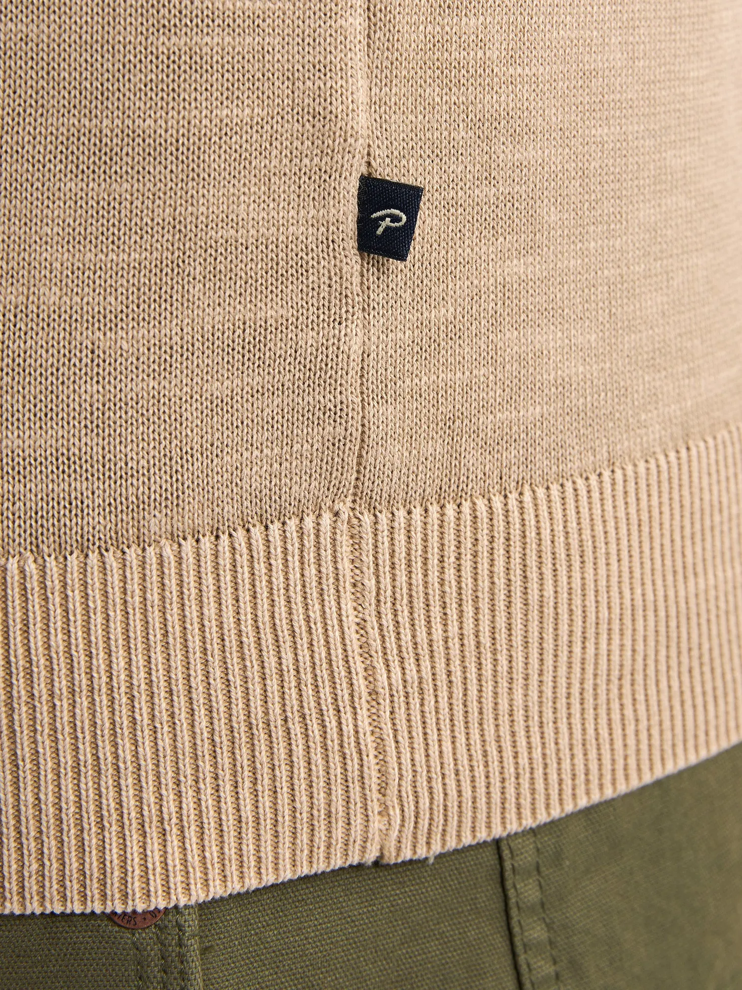 Knitted Polo Ocean
