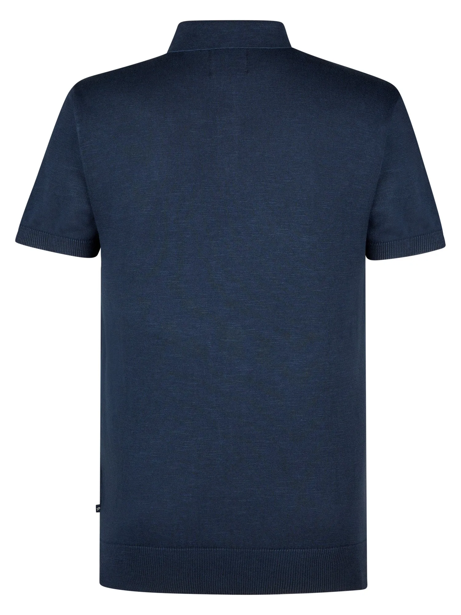 Knitted Polo Ocean