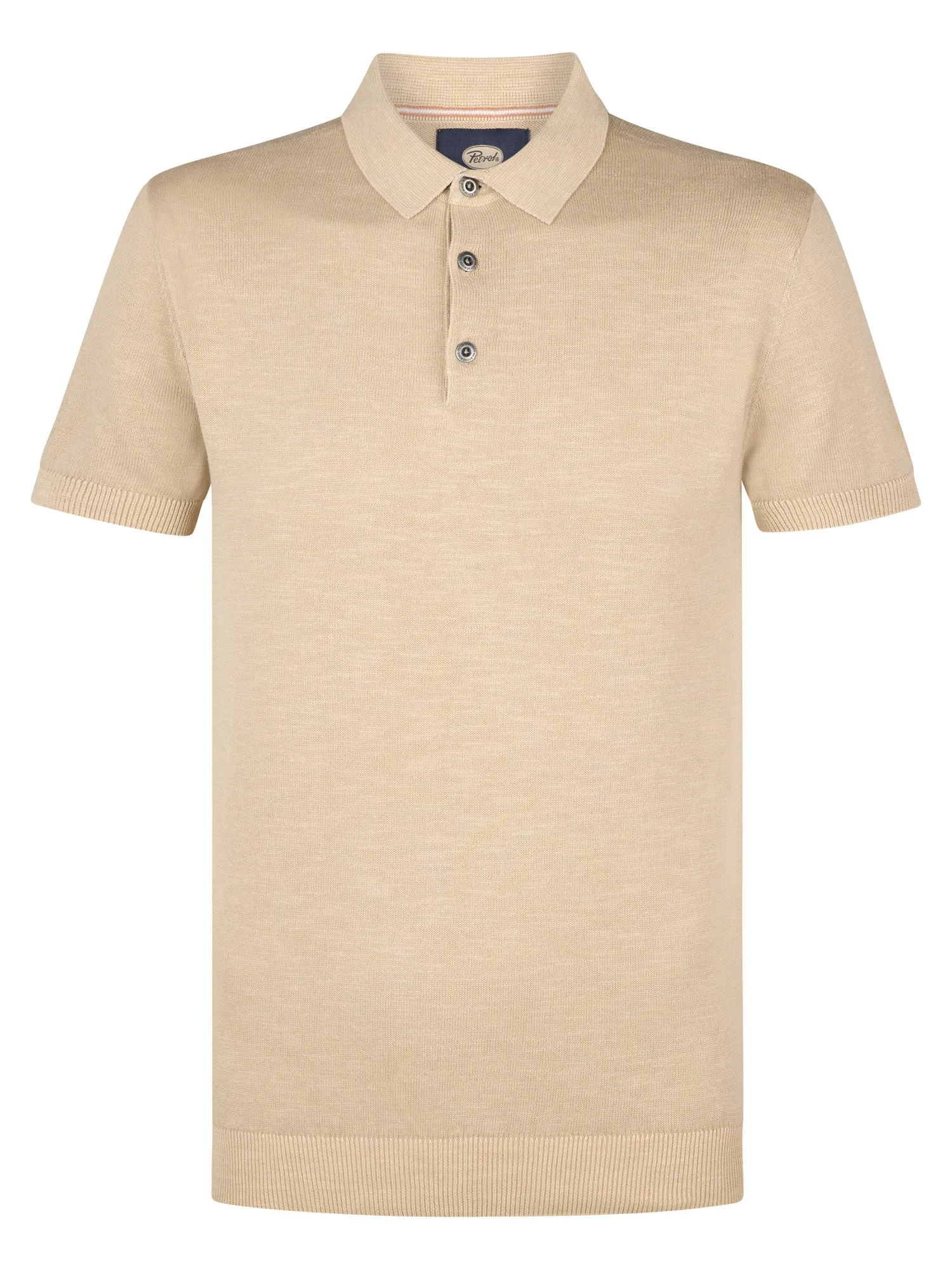 Knitted Polo Ocean