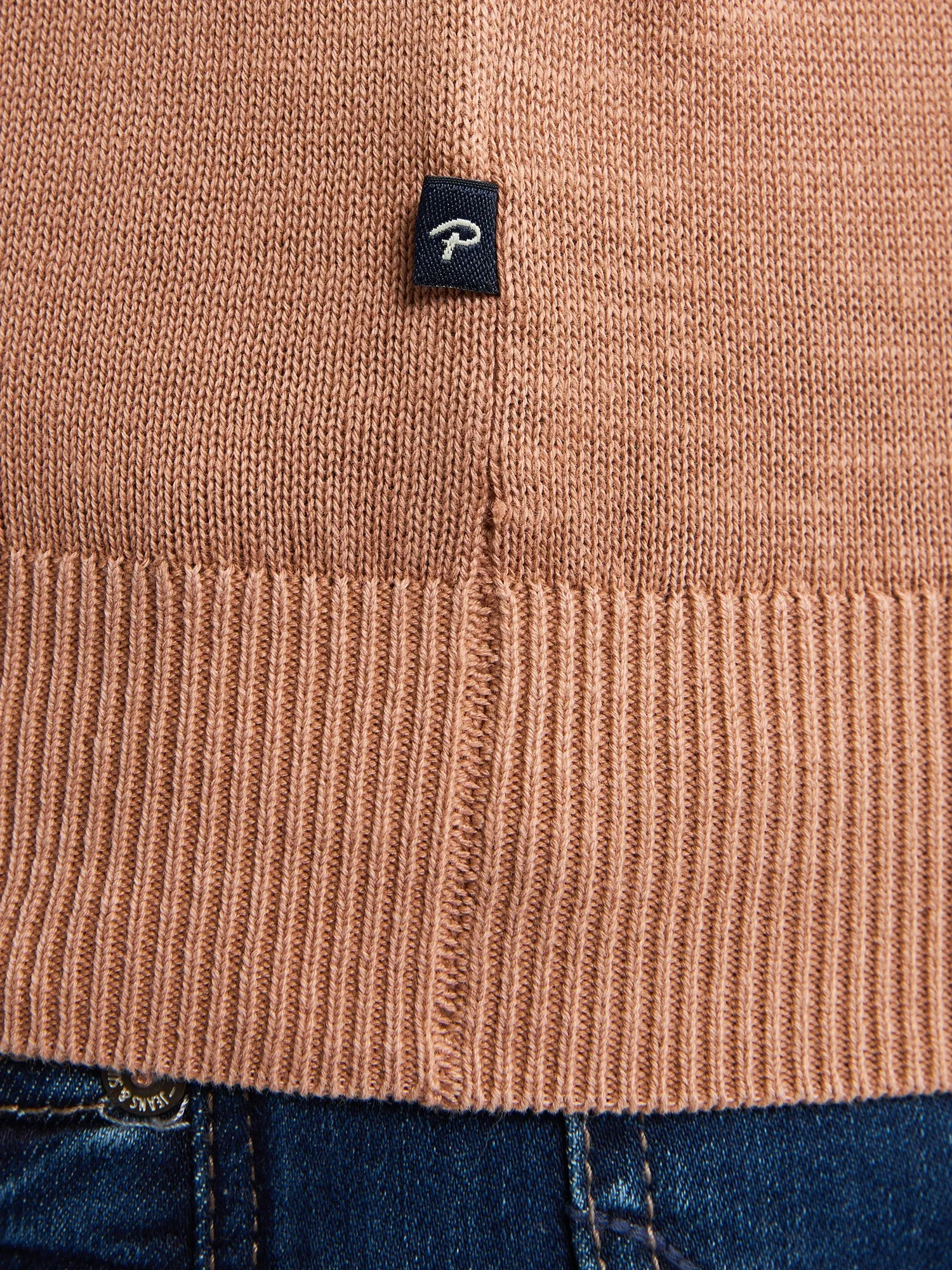 Knitted Polo Ocean