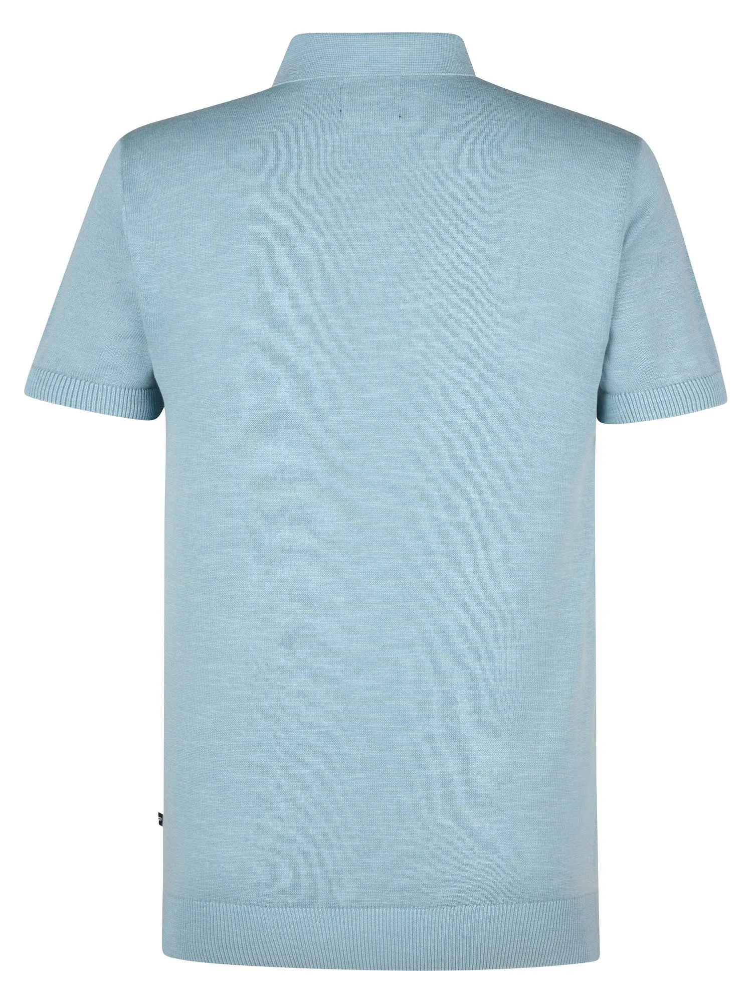 Knitted Polo Ocean