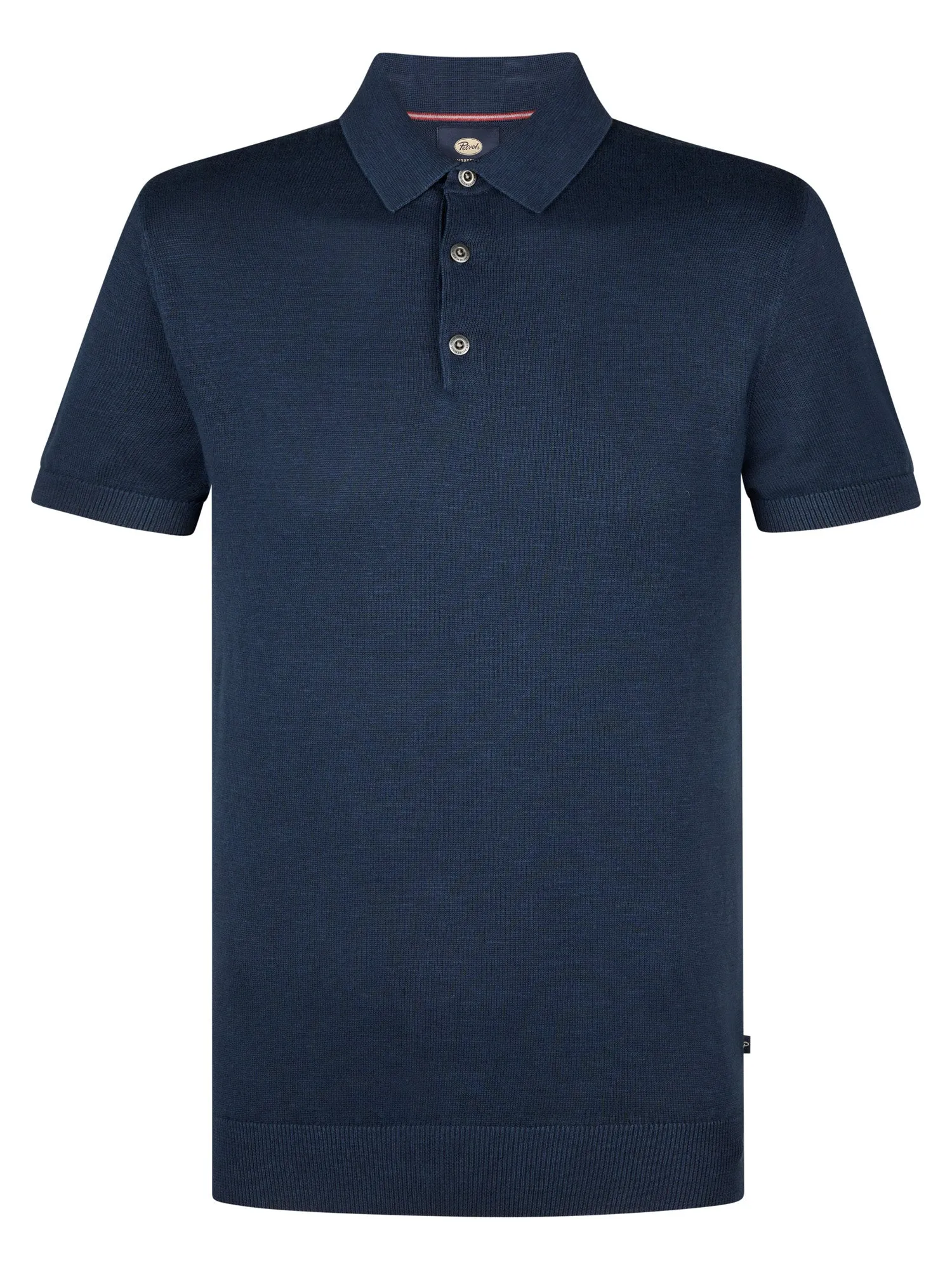 Knitted Polo Ocean