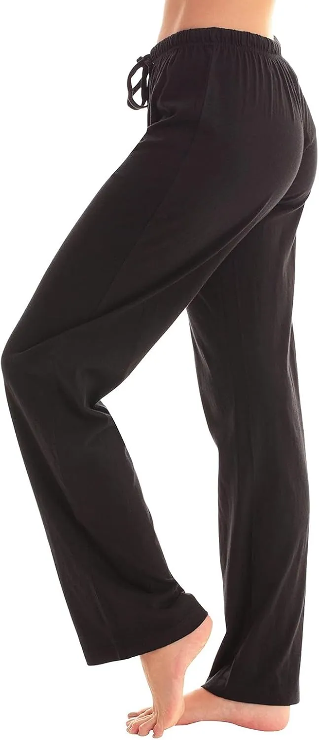 Ladies Drawstring Solid Color Casual Dressy Loose Fit Fashion Pants