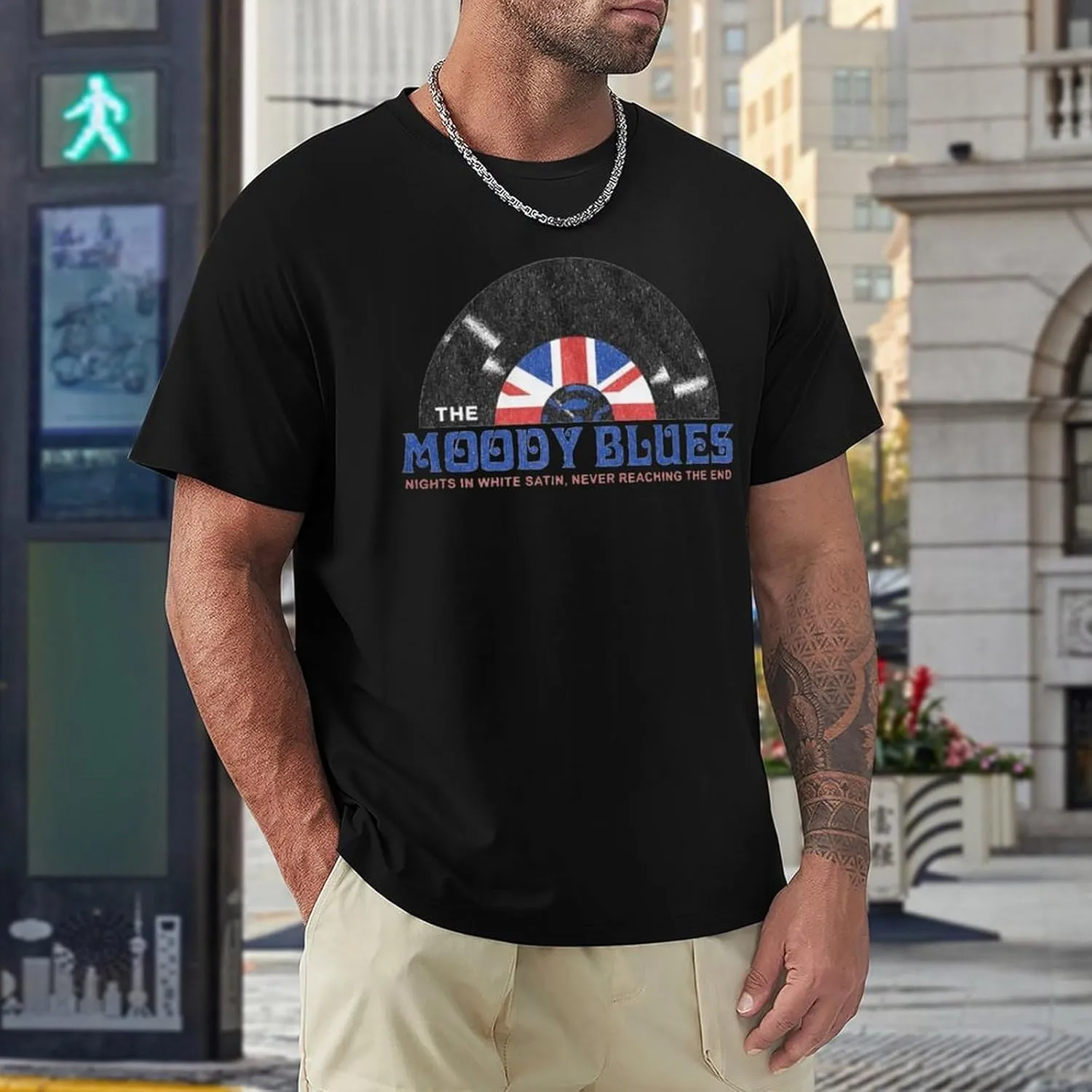 Mens T Shirt Cotton Graphic Crew Neck Short Sleeve Top Tee Fashion Shirts,Gift for Fan