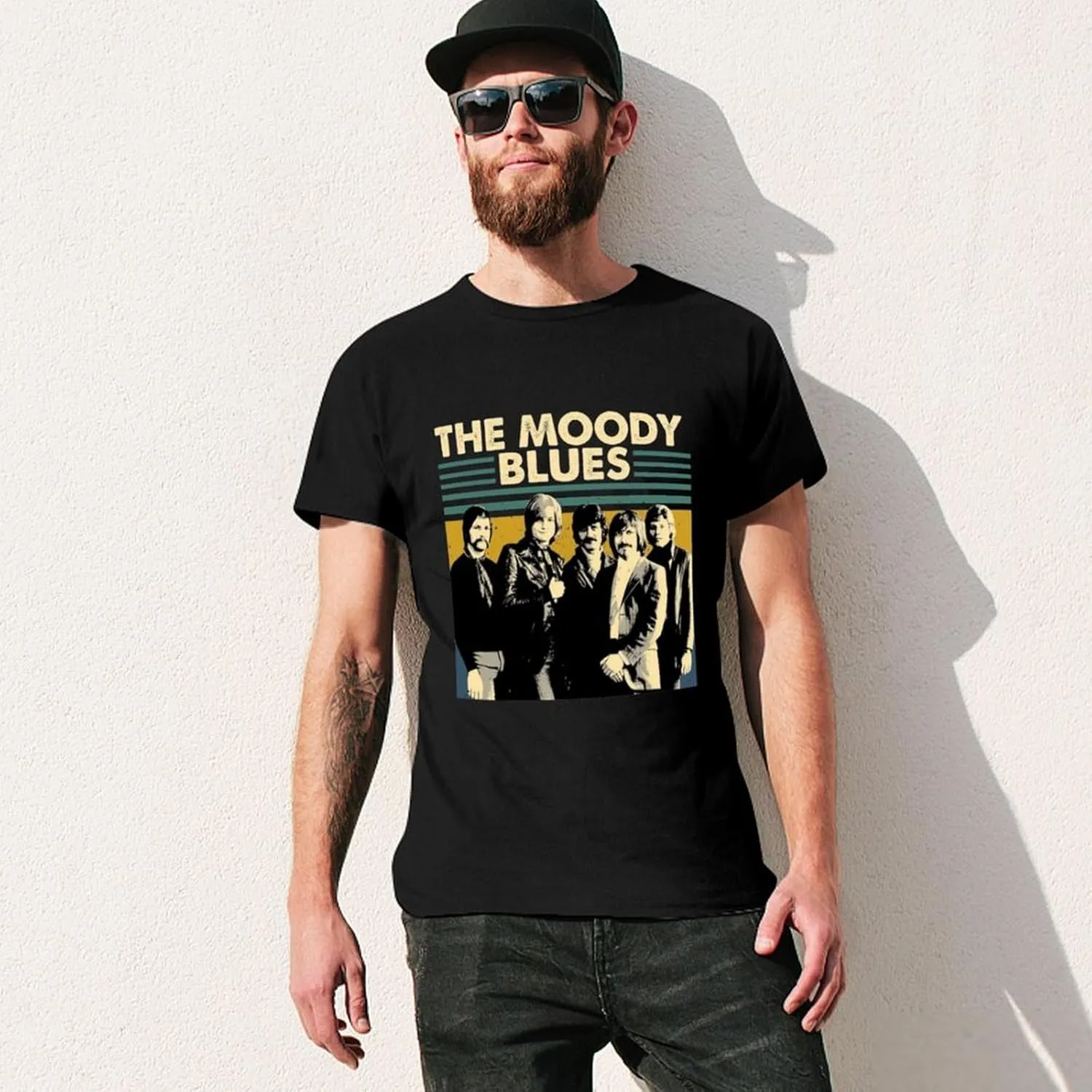 Mens T Shirt Cotton Graphic Crew Neck Short Sleeve Top Tee Fashion Shirts,Gift for Fan