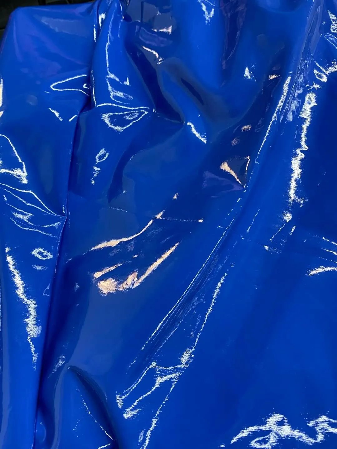 Neon Leather Mini Skirt for Women Sexy High Waist PU Latex Bodycon Pencil Skirts Y2K Shiny Clubwear