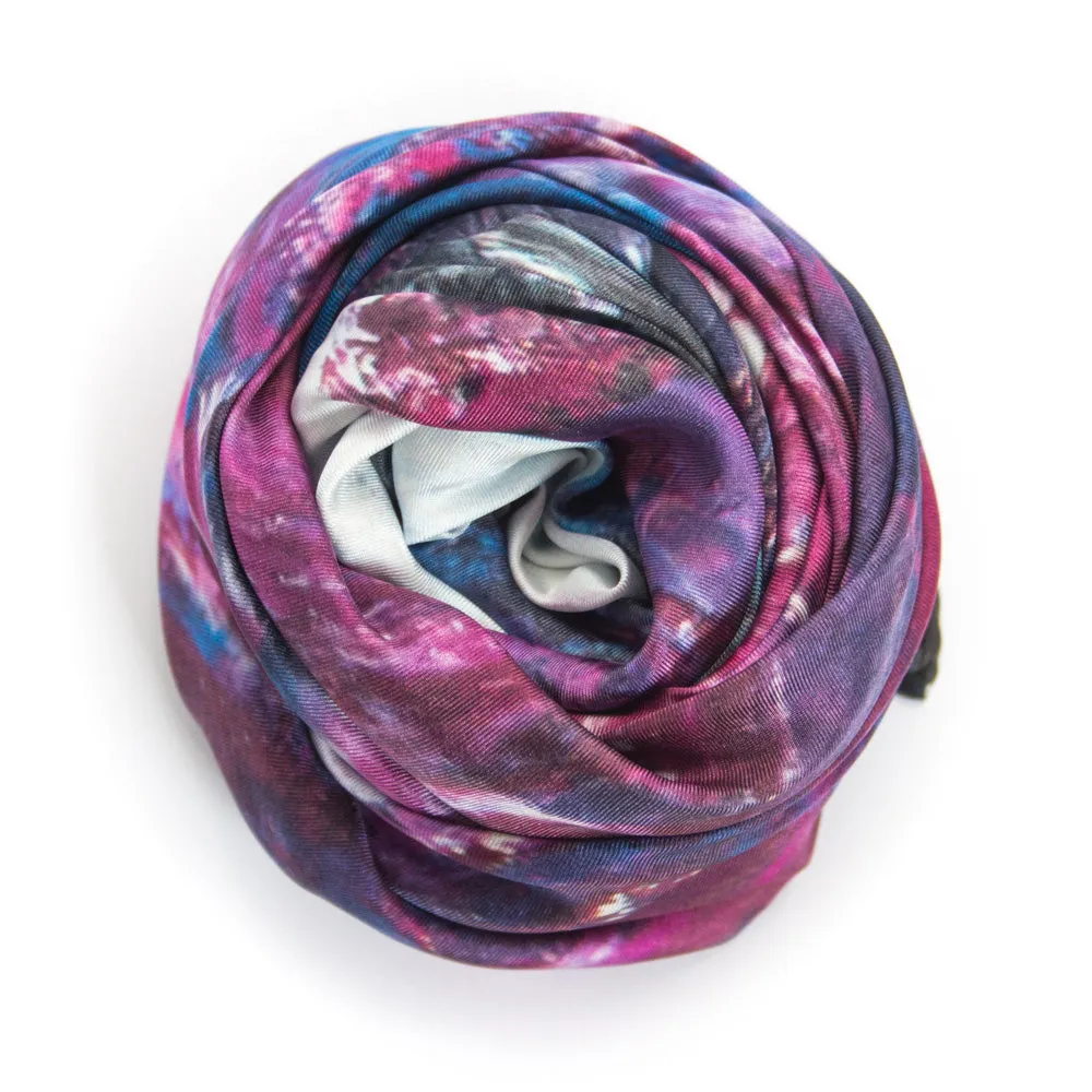 Orchid Horse - Square Silk Scarf
