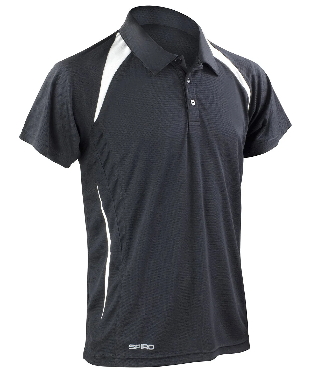 Spiro team spirit polo | Black/White