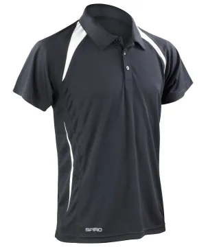 Spiro team spirit polo | Black/White