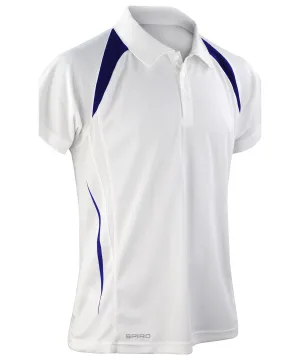 Spiro team spirit polo | White/Navy