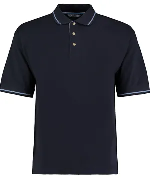St Mellion polo (classic fit) | Navy/Light Blue