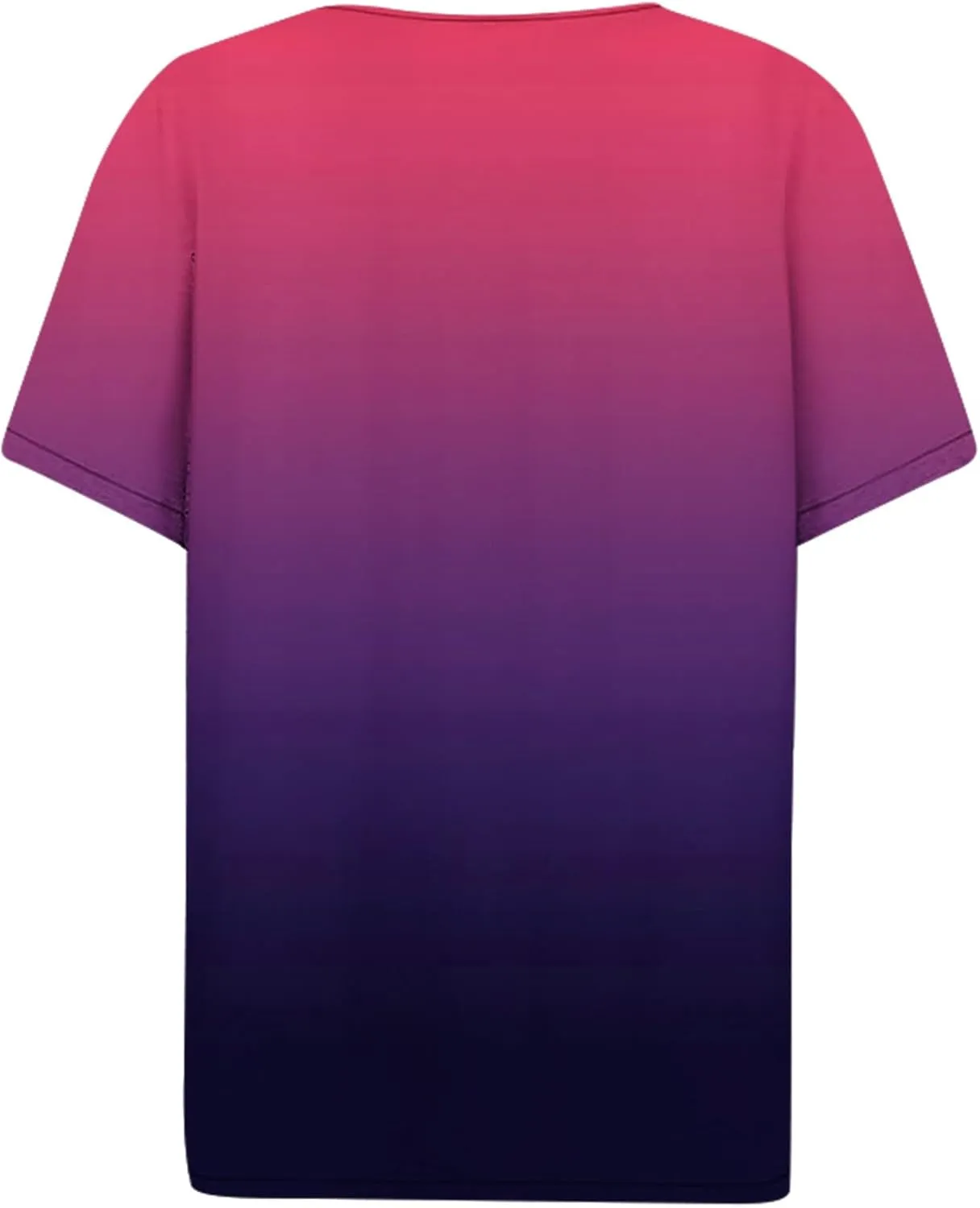 Summer Graphic Tees for Women Short Sleeve Fashion Tops Henley V Neck T Shirts Loose Fit Vacation Tshirt Casual Blouse