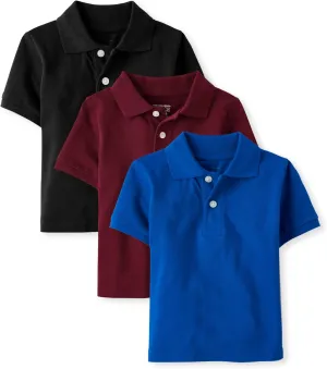 The Children's Place Baby and Toddler Boys Short Sleeve Polo Shirt